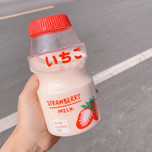 Strawberry Milk Bottle Water Bottle PN2187