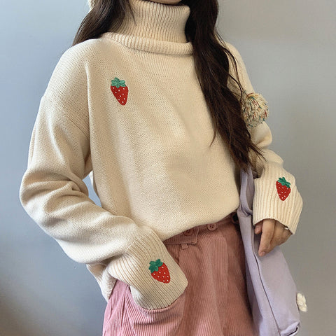 Fashion Strawberry Sweater PN3554