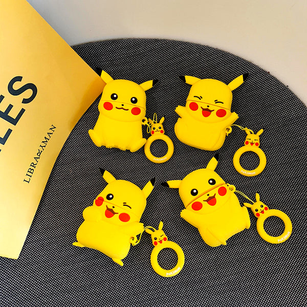 Lovely Pikachu Airpods Case For Iphone PN2049