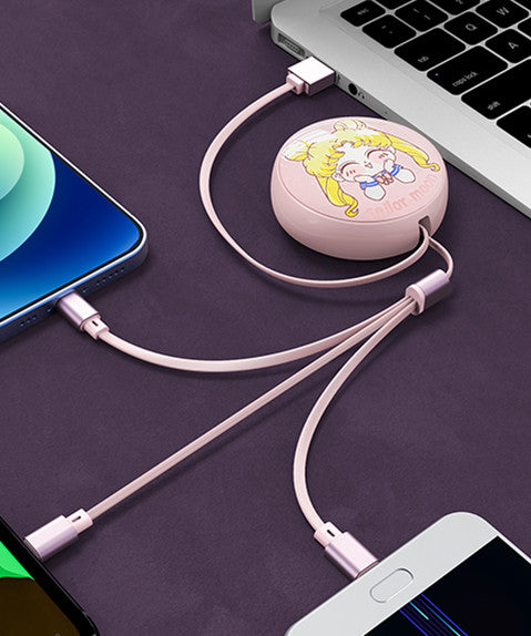 Kawaii Sailormoon Phone USB Charger Cable PN4322