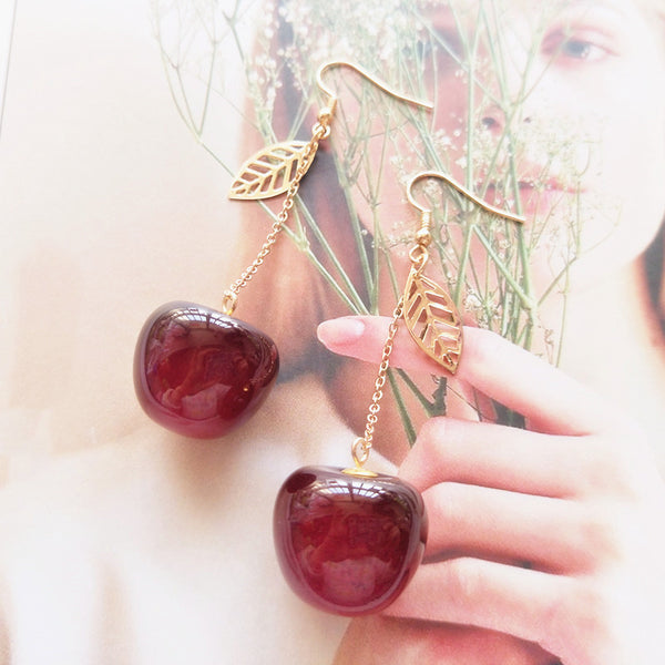 Sweet Cherry Earrings/clips PN3331