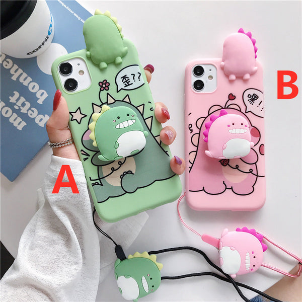 Lovely Monster Phone Case for iphone 6/6s/6plus/7/7plus/8/8P/X/XS/XR/XS Max/11/11pro/11pro max PN2899