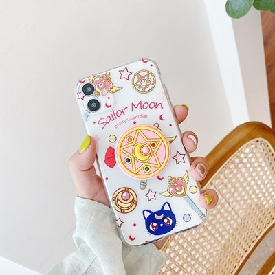 Kawaii Sailormoon Phone Case for iphone 7/7plus/8/8P/SE/X/XS/XR/XS Max/11/11pro/11pro max PN3084