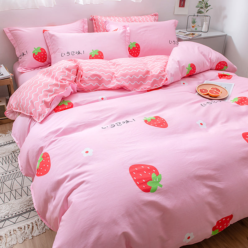 Fashion Strawberry Bedding Set PN2515