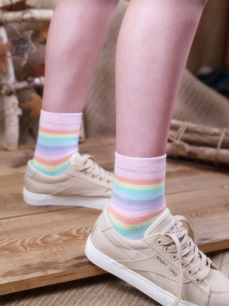 Colorful Rainbow Socks PN1794