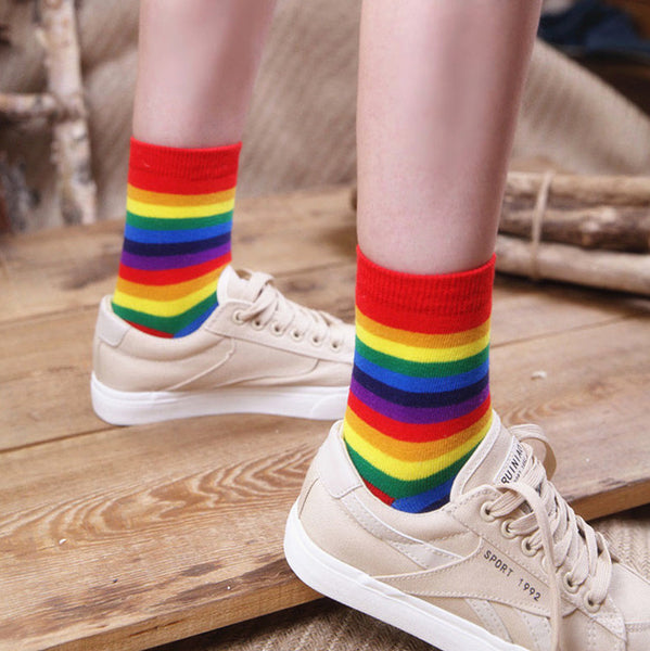 Colorful Rainbow Socks PN1794