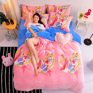Pretty Sailormoon Usagi Bedding Set PN0811