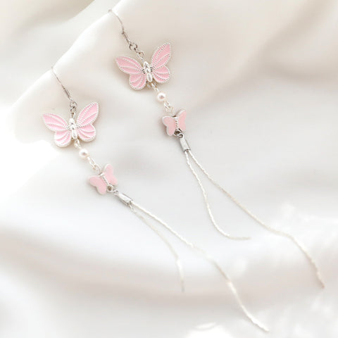 Butterfly Girl Earrings/Clips PN3700
