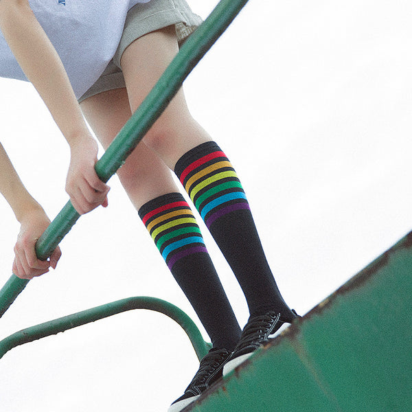 Harajuku Rainbow Socks PN0529