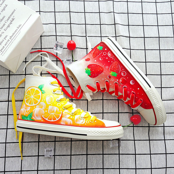 Fashion Fruits Canvas Shoes PN4222
