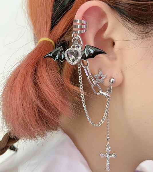 Fashion Wings Earring/Clip PN5732
