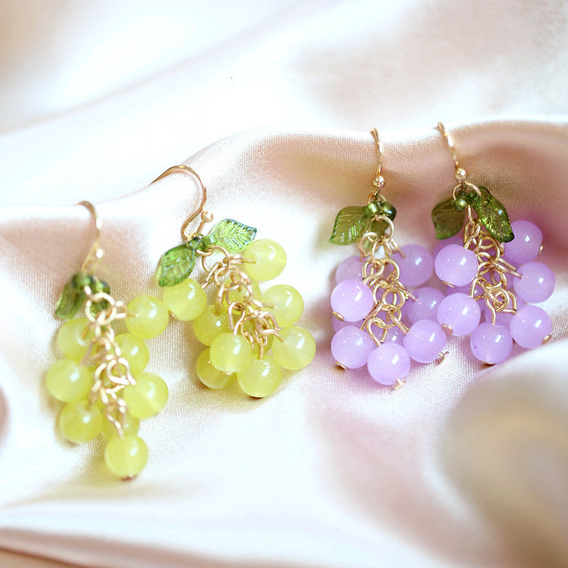 New Style Grapes Earrings/Clips PN3169
