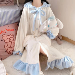 Soft Winter Pajamas Dress PN5379