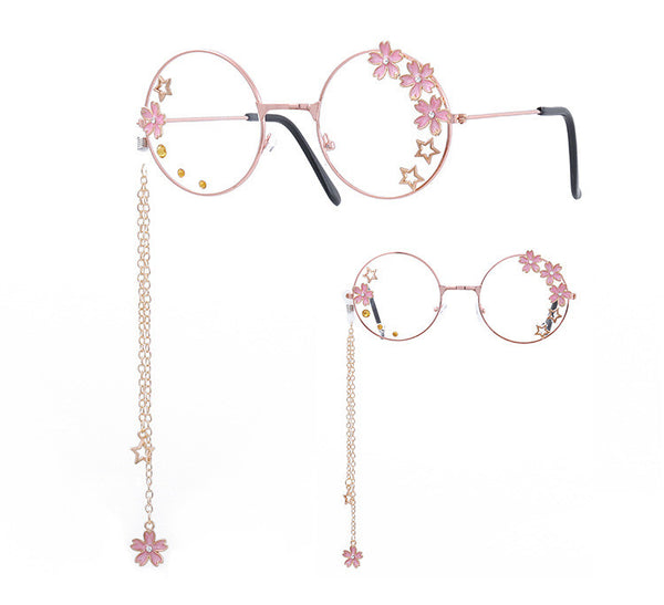Lolita Pink Sakura Glasses PN1801