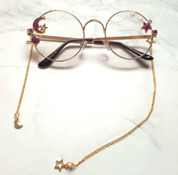 Fashion Moon and Star Glasses PN3139