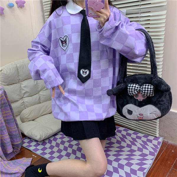 Purple Anime Hoodie PN5435