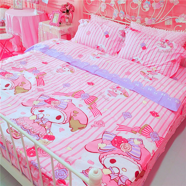 Pink Melody Bedding Set PN1016
