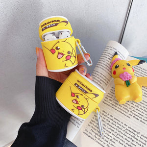 Cute Pikachu Airpods Case For Iphone PN2629