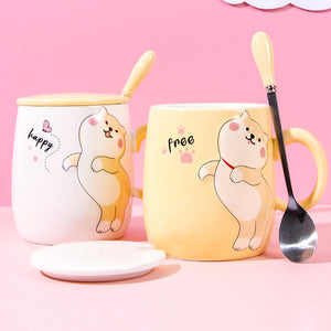Lovely Dog Ceramic Mugs PN3825