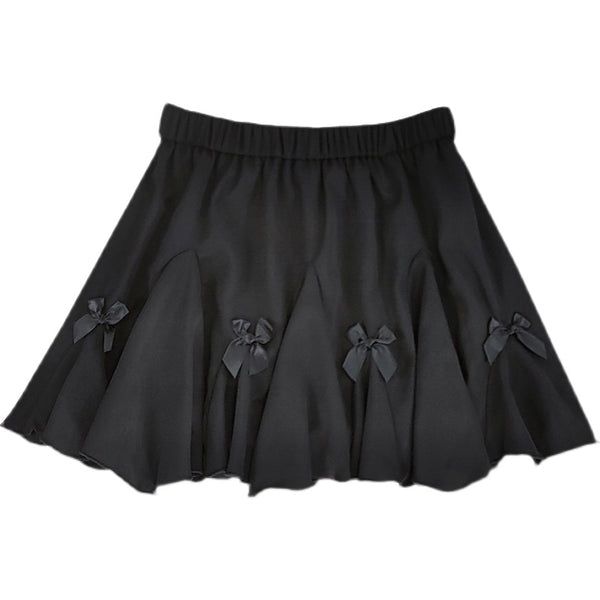 Fashion Black Bowtie Skirt PN4033