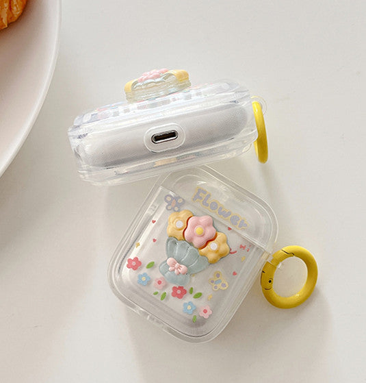 Pretty Flowers Airpods Case For Iphone PN5176