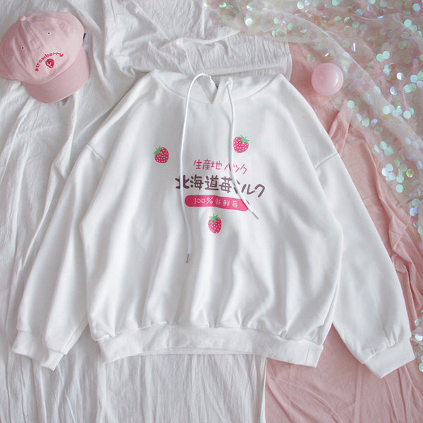 Fashion Strawberry Hoodie PN2118