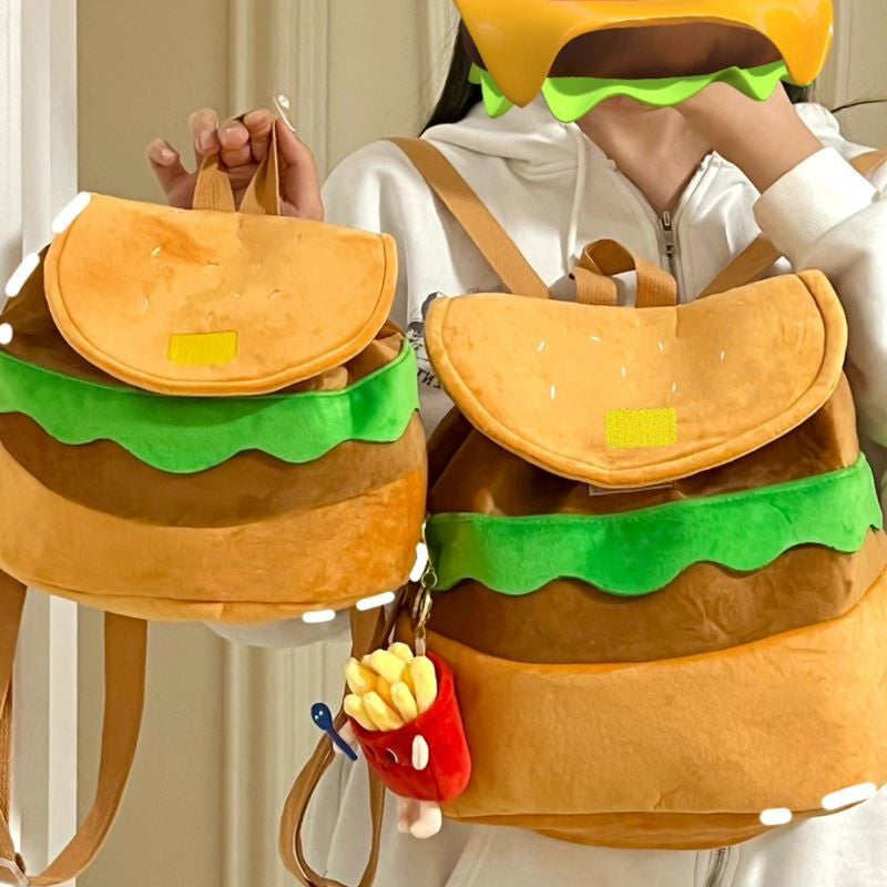 Cute Hamburger Backpack PN5539