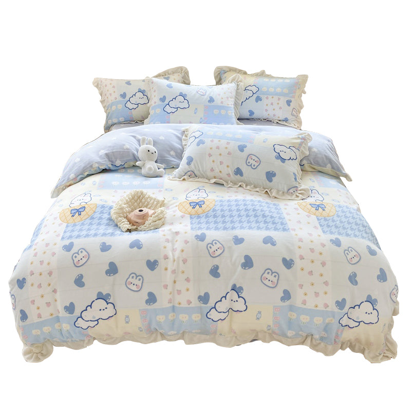 Soft Bunny Clouds Bedding Set PN5707 – Pennycrafts