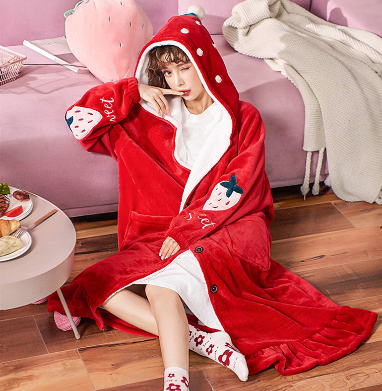 Pretty Strawberry Pajamas PN3083