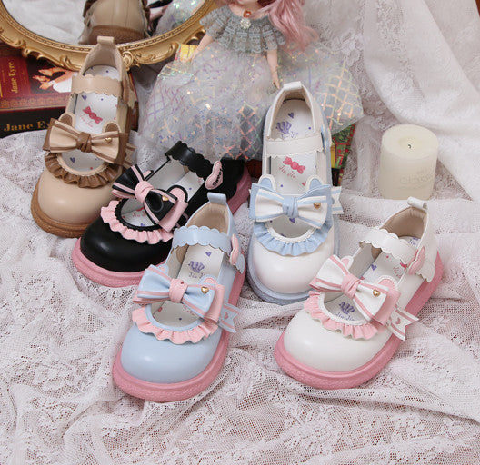 Lolita Bowtie Girls Shoes PN4677
