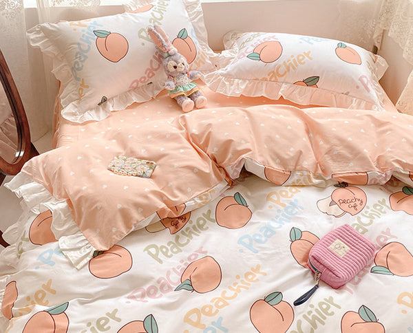 Sweet Peach Bedding Set PN4044