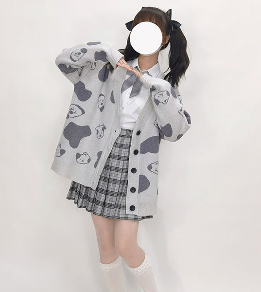 Lovely Cat Sweater Coat PN4652