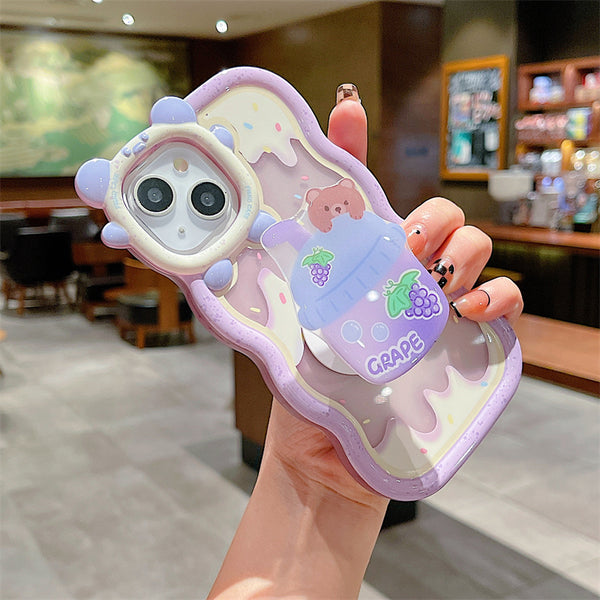 Cute Rabbit Phone Case for iphone XR/XS Max/11/11pro/11pro max/12/12mini/12pro/12pro max/13/13pro/13pro max/14/14plus/14pro/14pro max PN5426