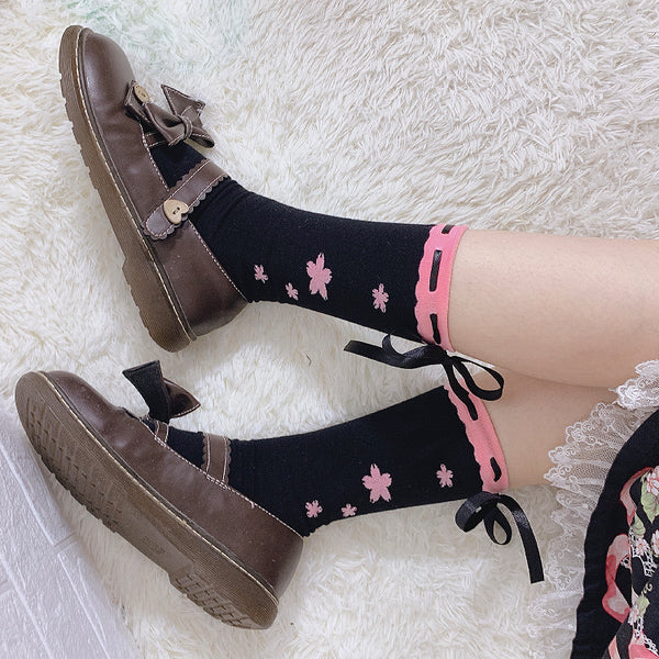 Lolita Sakura Socks PN3170