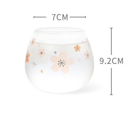 Sakura Glass Water Cup PN4039