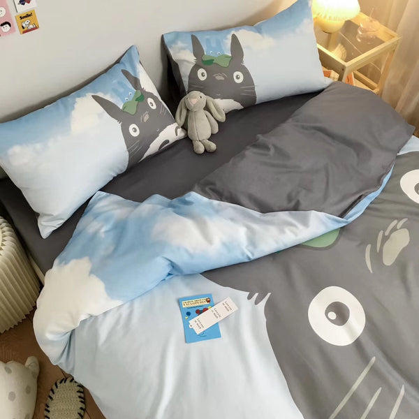 Cartoon Totoro Bedding Set PN2531