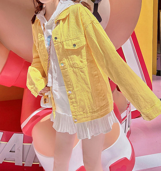 Kawaii Sailormoon Jeans Coat PN5269