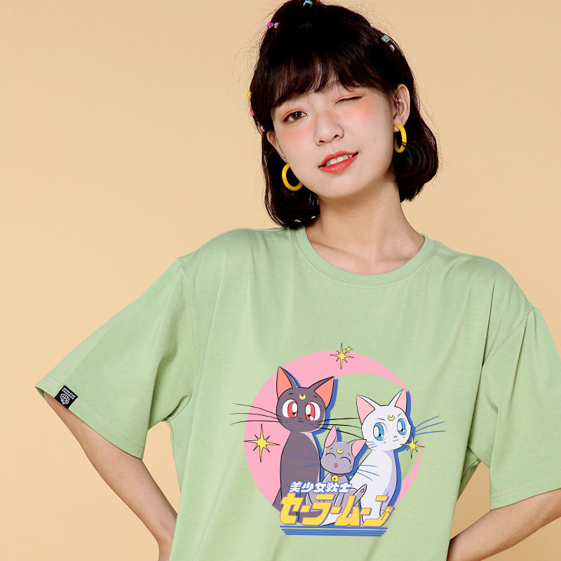 Sailormoon Luna and Artemis Tshirt PN1294