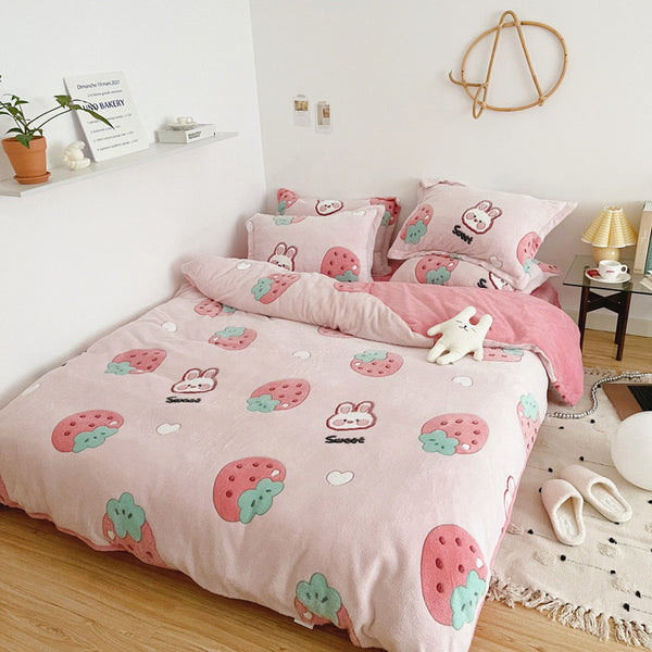 Sweet Strawberry Bedding Set PN4364