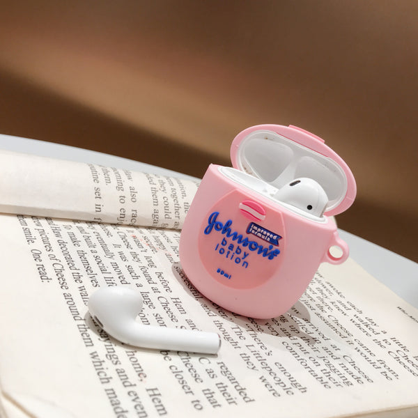Pink Kawaii Airpods Case For Iphone PN2408