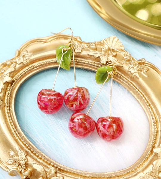 Fashion Cherry Earrings/clips PN4644