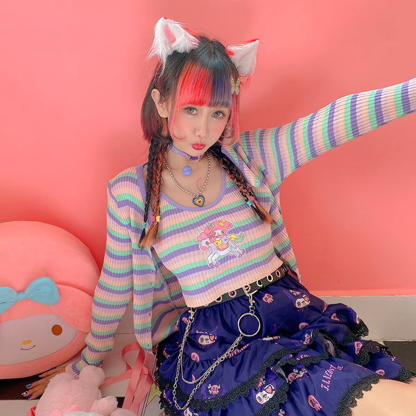 Fashion Anime Sweater Set PN4339