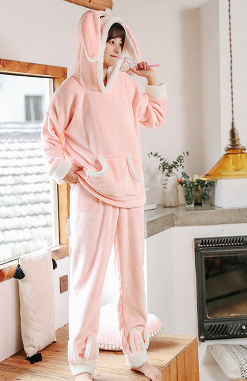 Lovely Rabbit Ears Winter Pajamas PN4585 – Pennycrafts