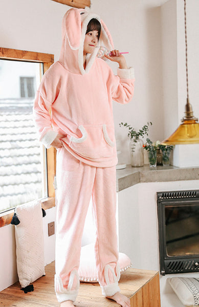 Lovely Rabbit Ears Winter Pajamas PN4585