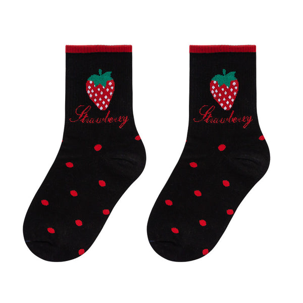 Fashion Strawberry Socks PN2368