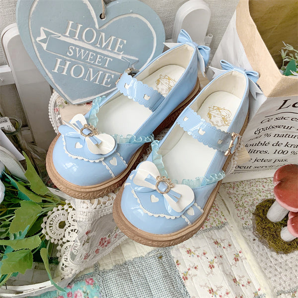 Fashion Lolita Bowtie Shoes PN4542