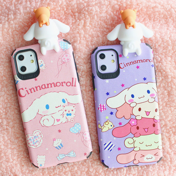 Lovely Cinnamoroll Phone Case for iphone 7/7plus/8/8P/X/XS/XR/XS Max/11/11pro/11pro max PN2244