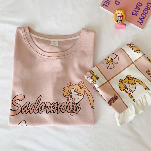 Fashion Sailormoon Pajamas Suits PN2518
