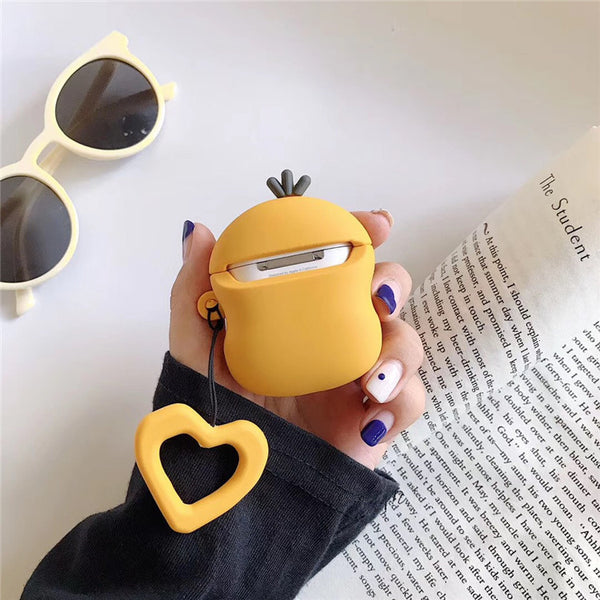Cartoon Psyduck Airpods Case For Iphone PN1571