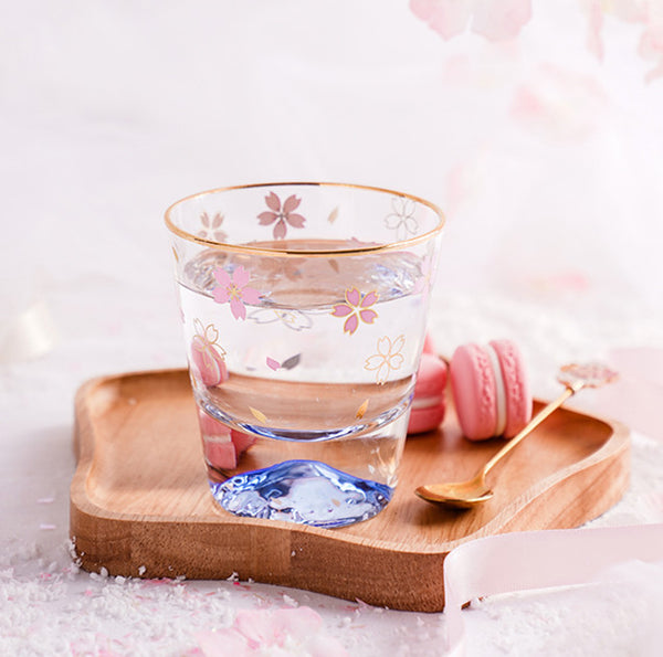 Fashion Sakura Glass Water Cups Set PN3370